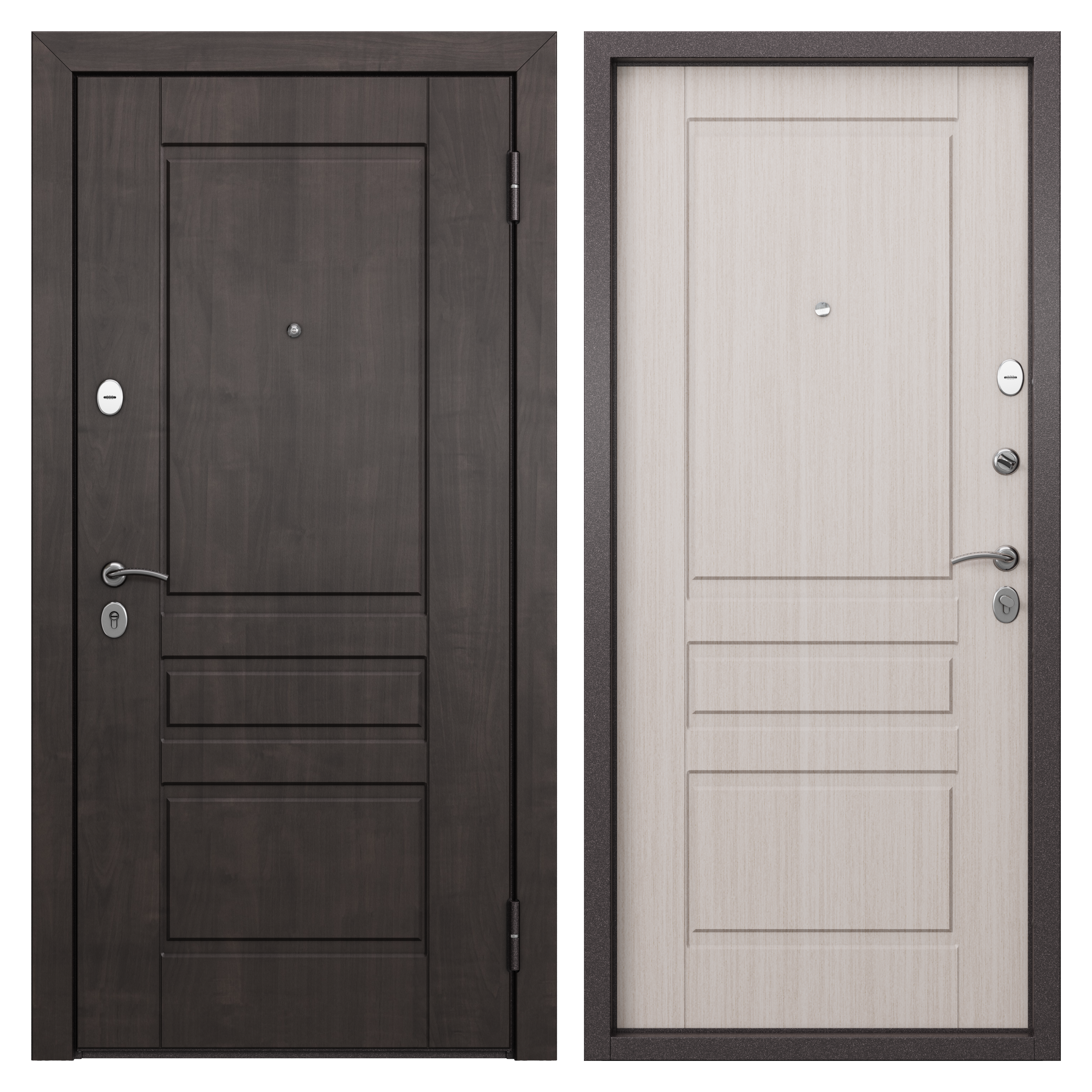 Изображение товара Входная металлическая дверь Страйд Летиция 950 мм правая перламутр