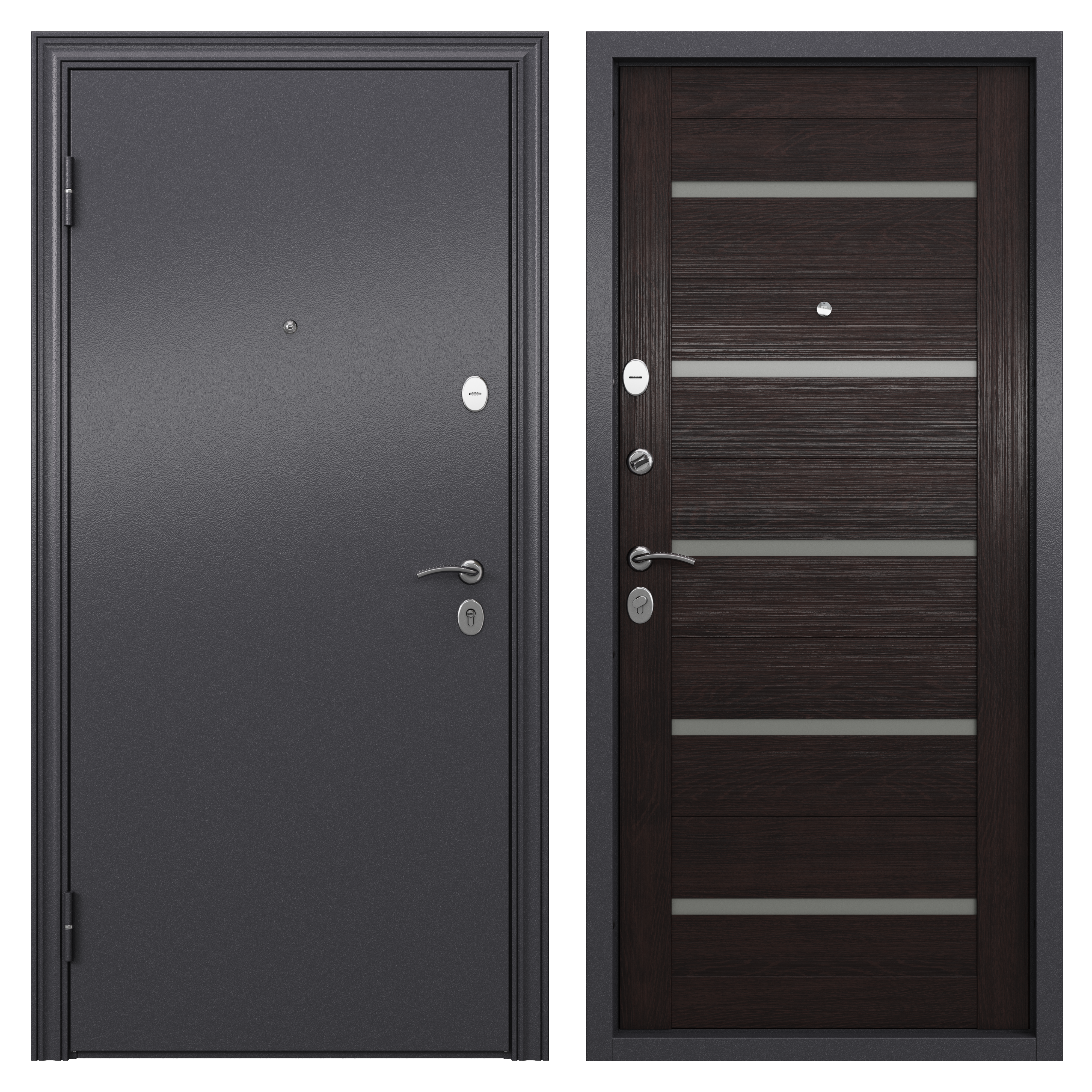 Изображение товара Дверь входная металлическая Страйд Дукато 950 мм левая цвет акация