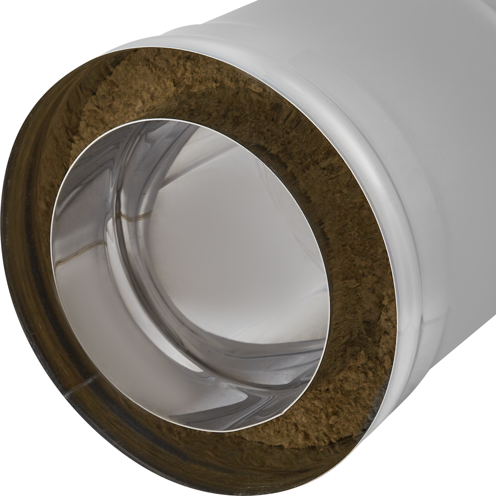 Изображение товара Сэндвич Corax 0.25 м 430/0.8 мм D150x210 мм для дымохода нержавеющая сталь