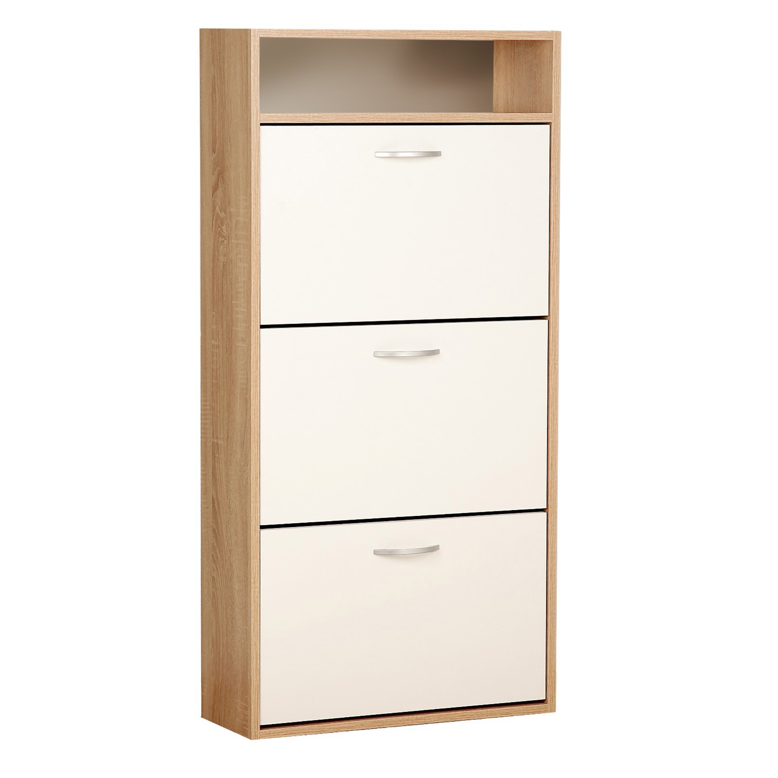 Изображение товара Обувница Клик мебель 60x123x22 см ЛДСП цвет дуб сонома