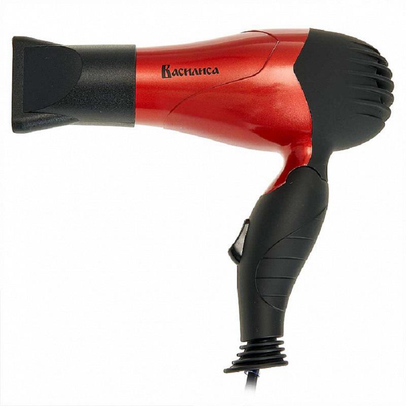 Изображение товара Фен ВАСИЛИСА ФН1-1000 1000Вт черный с красным с функциями защиты и концентратора