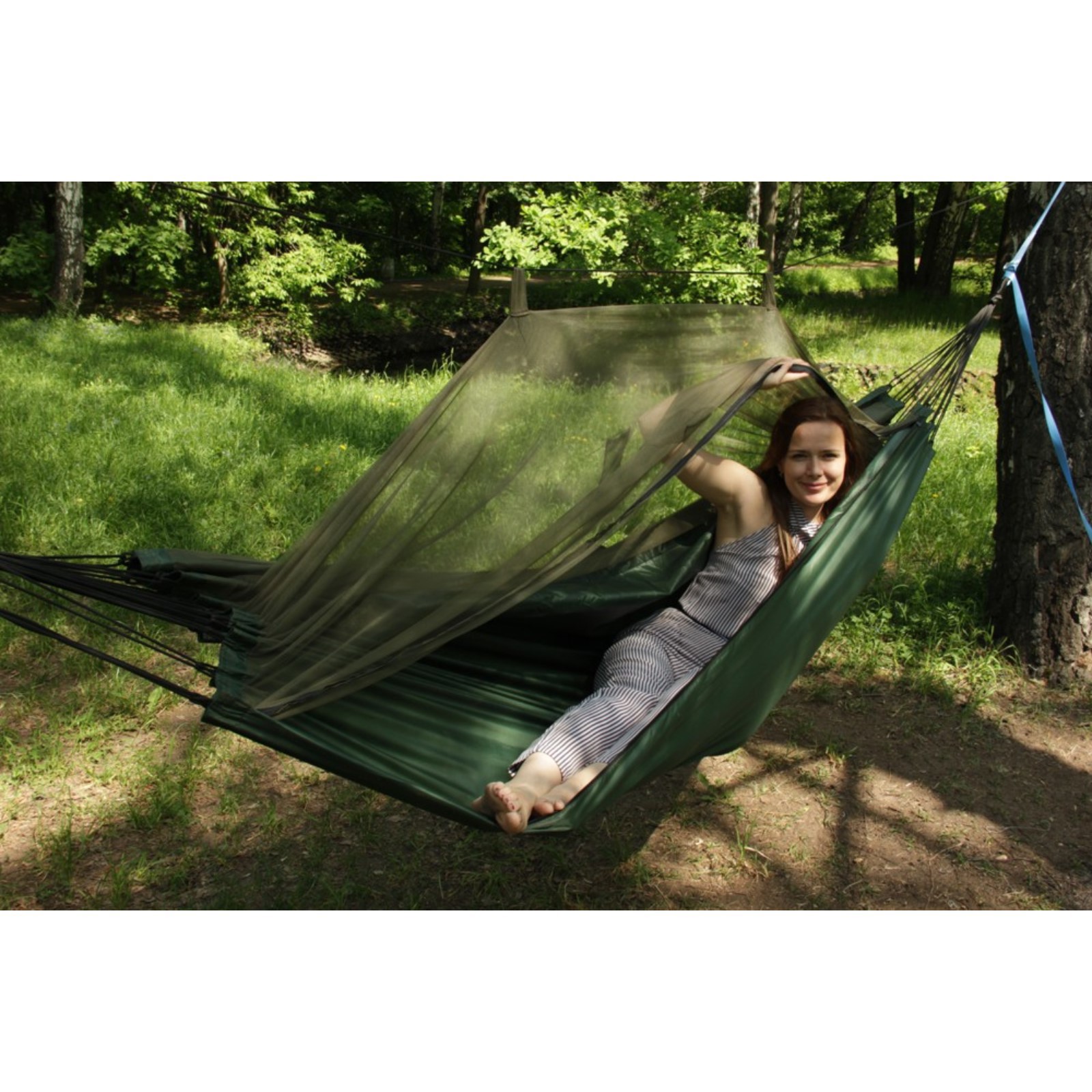 Изображение товара Гамак с москитной сеткой RG-11 для отдыха на природе