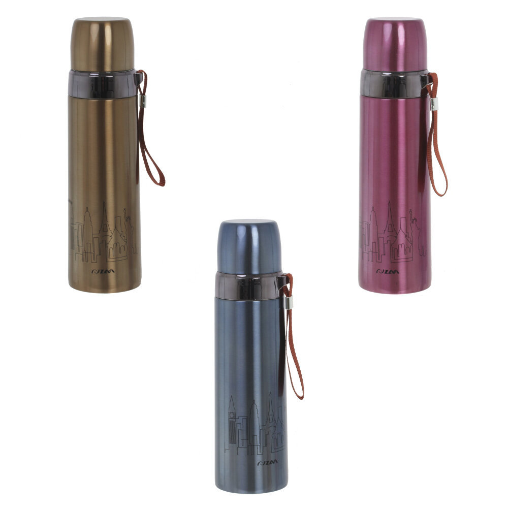 Изображение товара Термос 700 мл из нержавеющей стали с ремешком коррозионностойкий