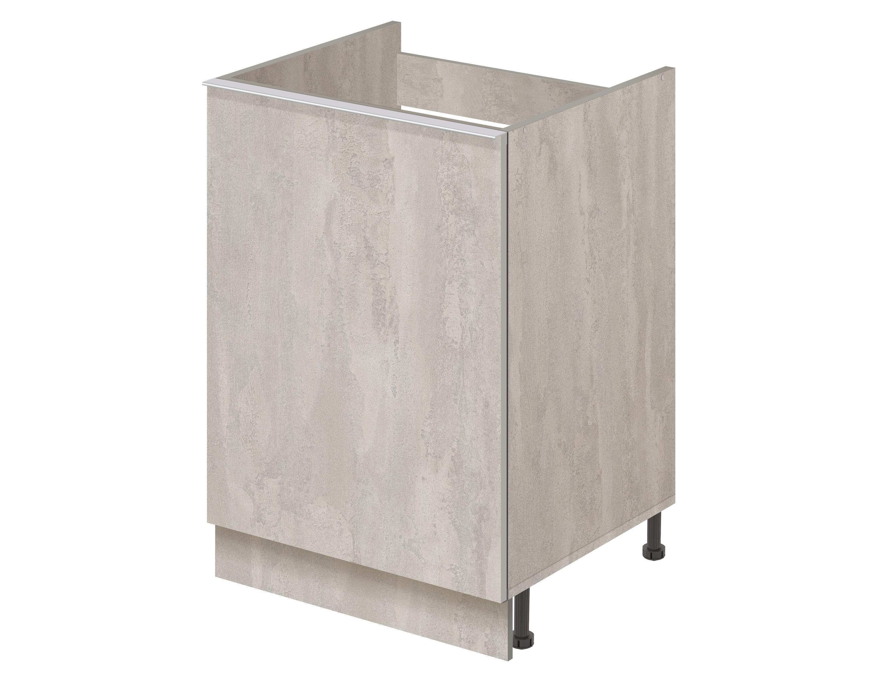 Изображение товара Напольный шкаф Лидер Лофт TPL5060_BT 50x82x60 см из ЛДСП с цветом бетон