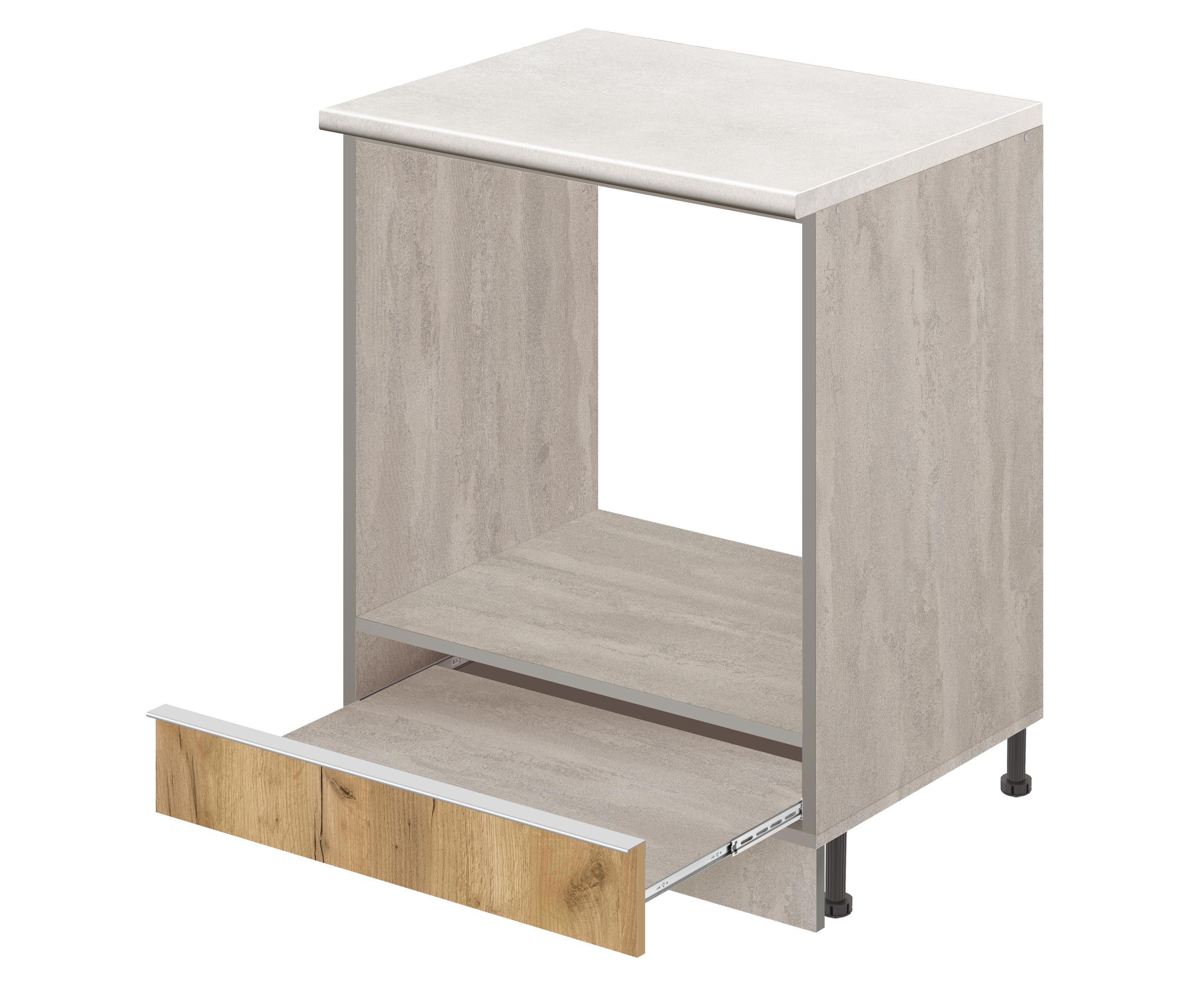 Изображение товара Кухонный шкаф для духовки Лидер Лофт TDL6060_DKZ 60x85x60 см ЛДСП