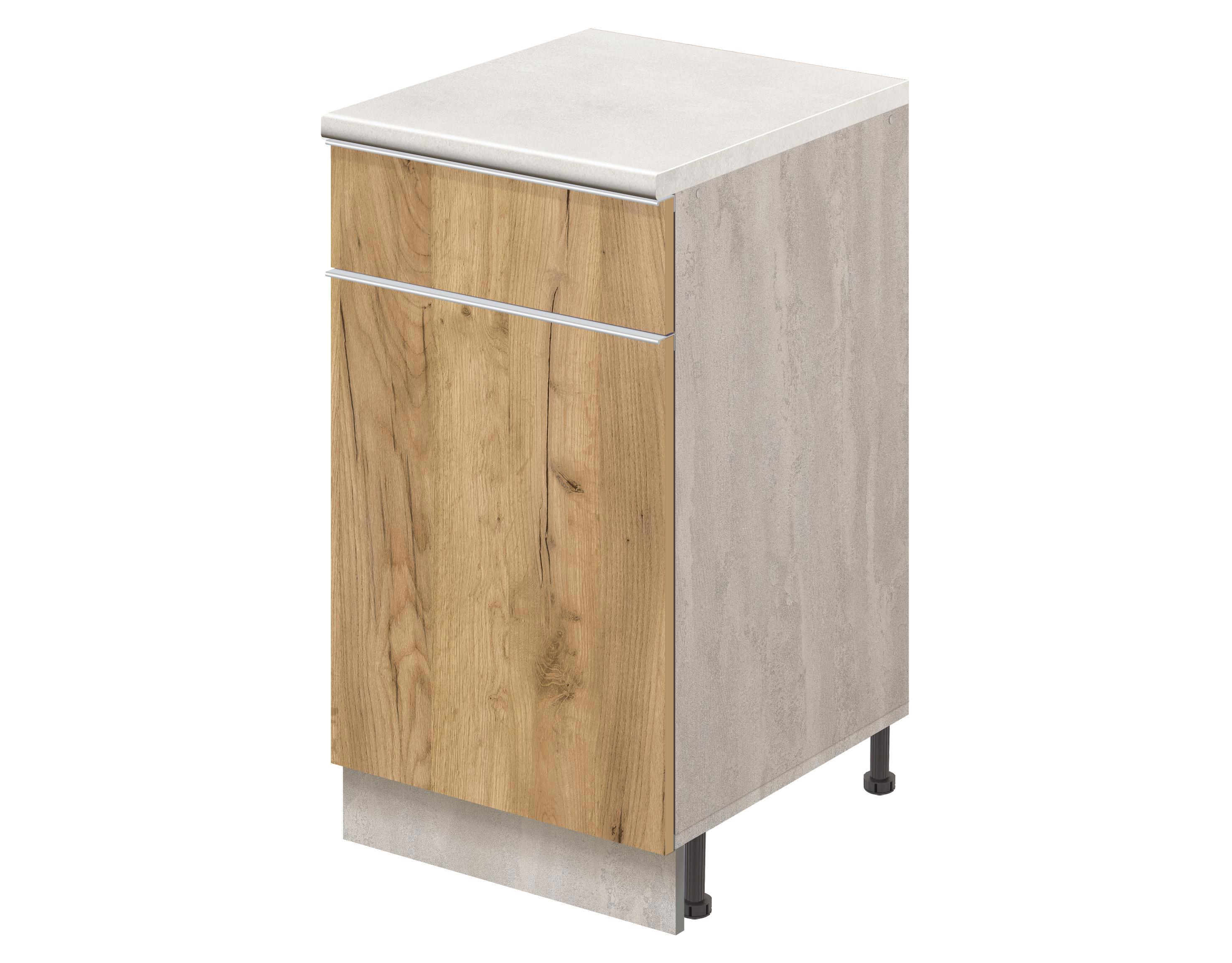 Изображение товара Напольный шкаф Лидер Лофт TSBY4060_DKZ 40x85x60 см ЛДСП