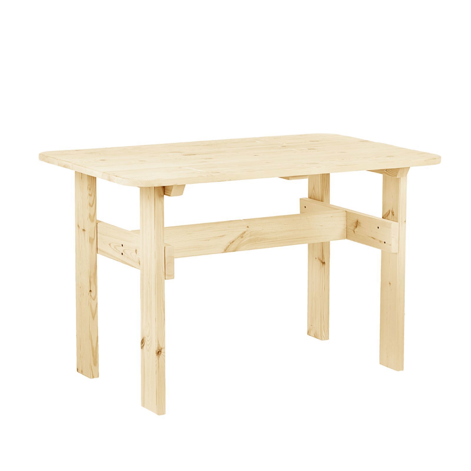 Изображение товара Стол Добропаровъ 2671142 120x80x70см дерево цвет бежевый