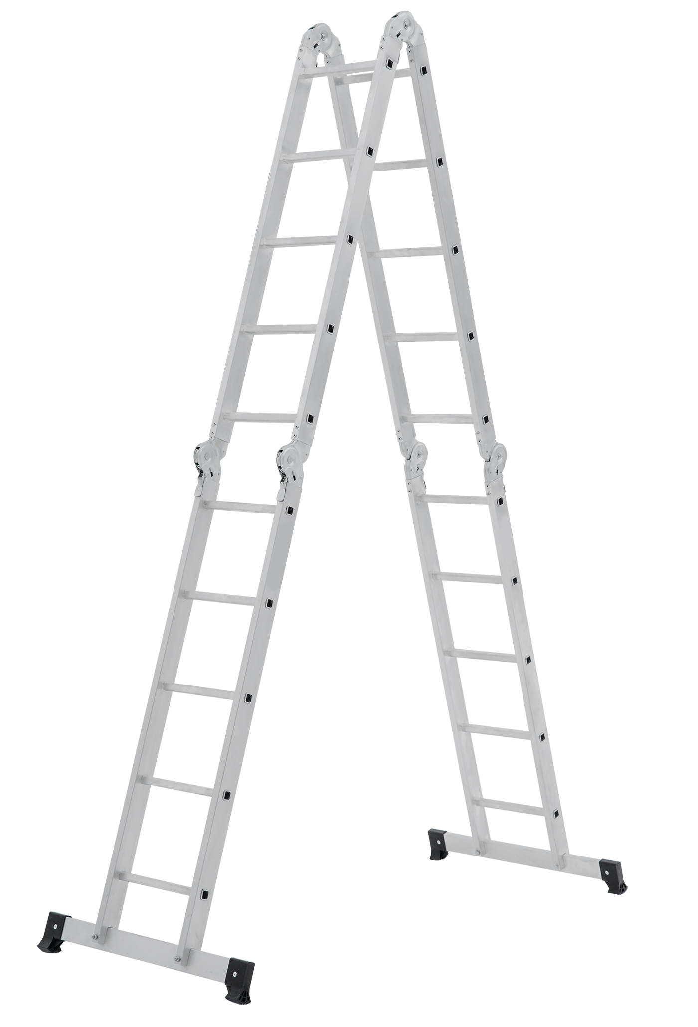 Лестница-трансформер 4-секционная Kroft до 5.4 м 5 ступеней