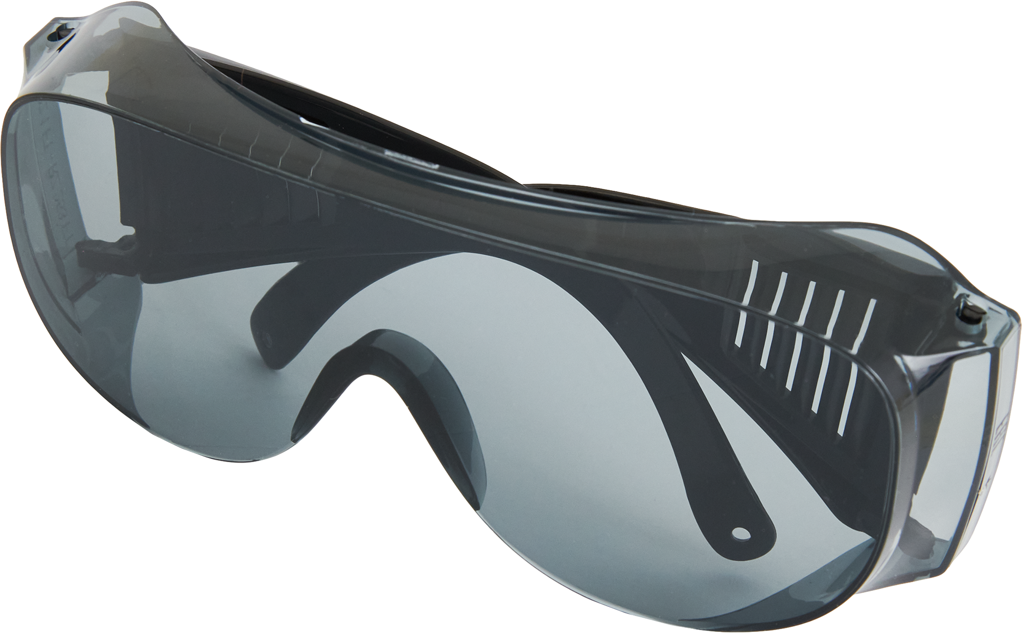 Очки защитные открытые Dexter 13524LMD серые с возможностью носки корригирующих очков