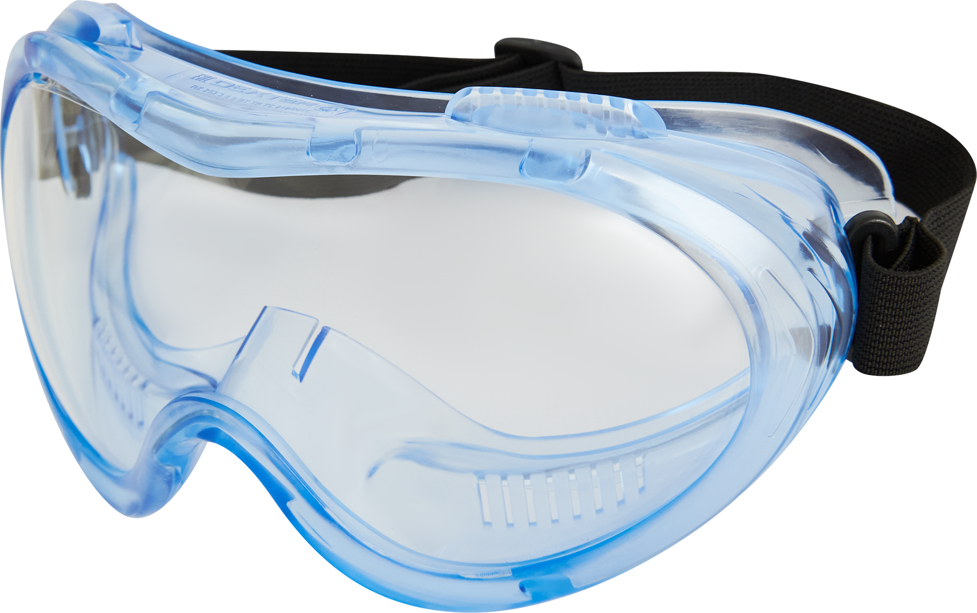 Очки защитные закрытые Dexter 25530LMD прозрачные с защитой от запотевания с непрямой вентиляцией