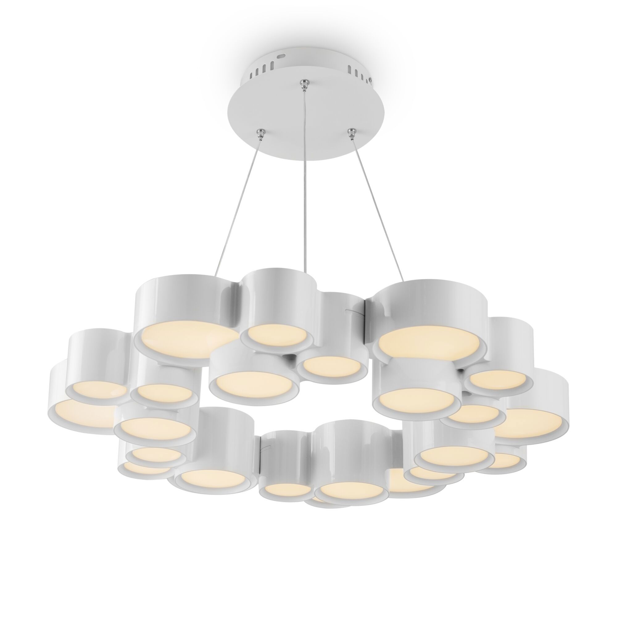 Изображение товара Современная подвесная светодиодная люстра Freya FR6043PL-L60W 64Вт для гостиной и кухни