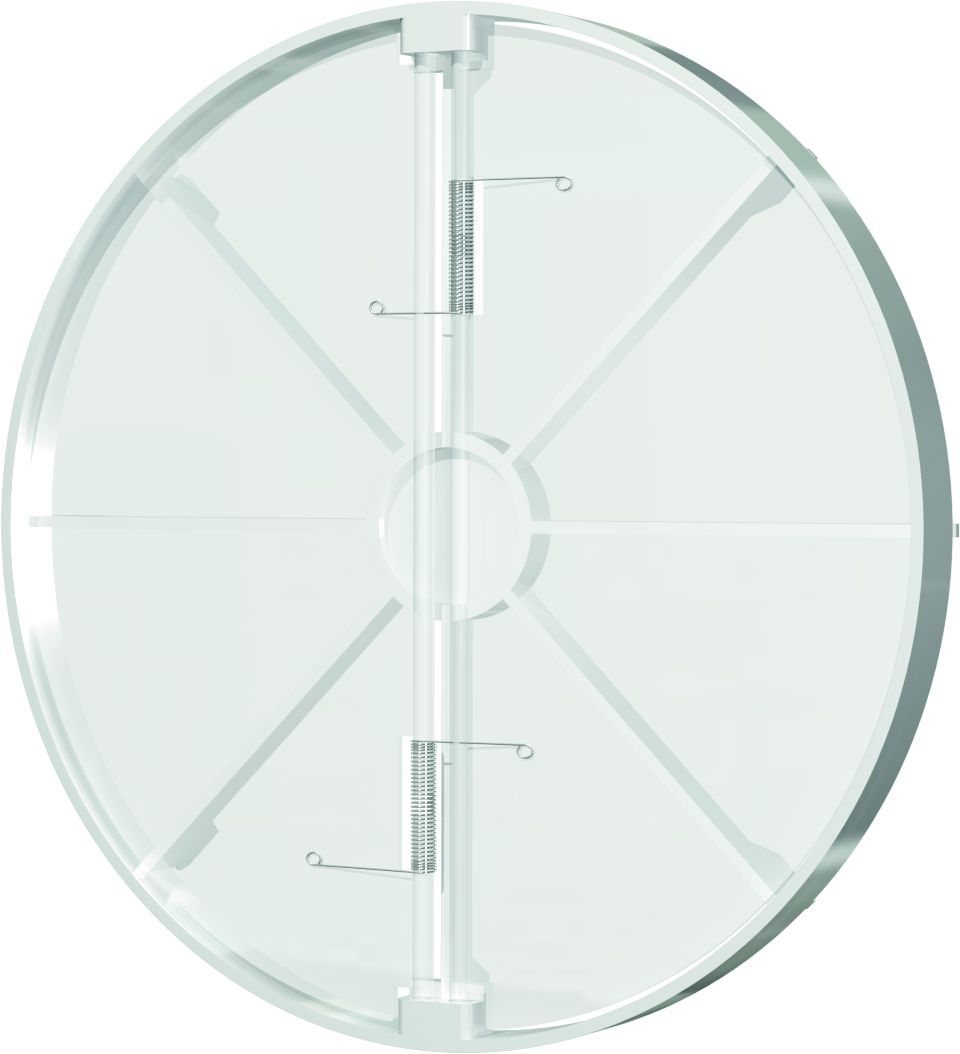 Изображение товара Обратный клапан вентиляционный Эра ОК 100 мм из пластика