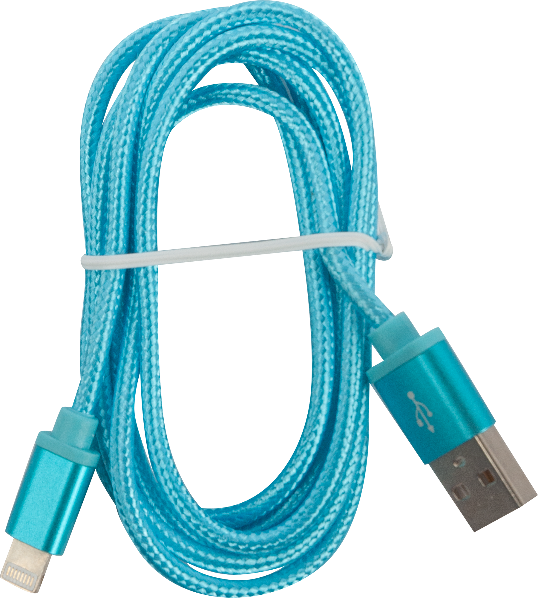 Кабель Oxion USB-Lightning 1.3 м 2 A цвет синий - 1