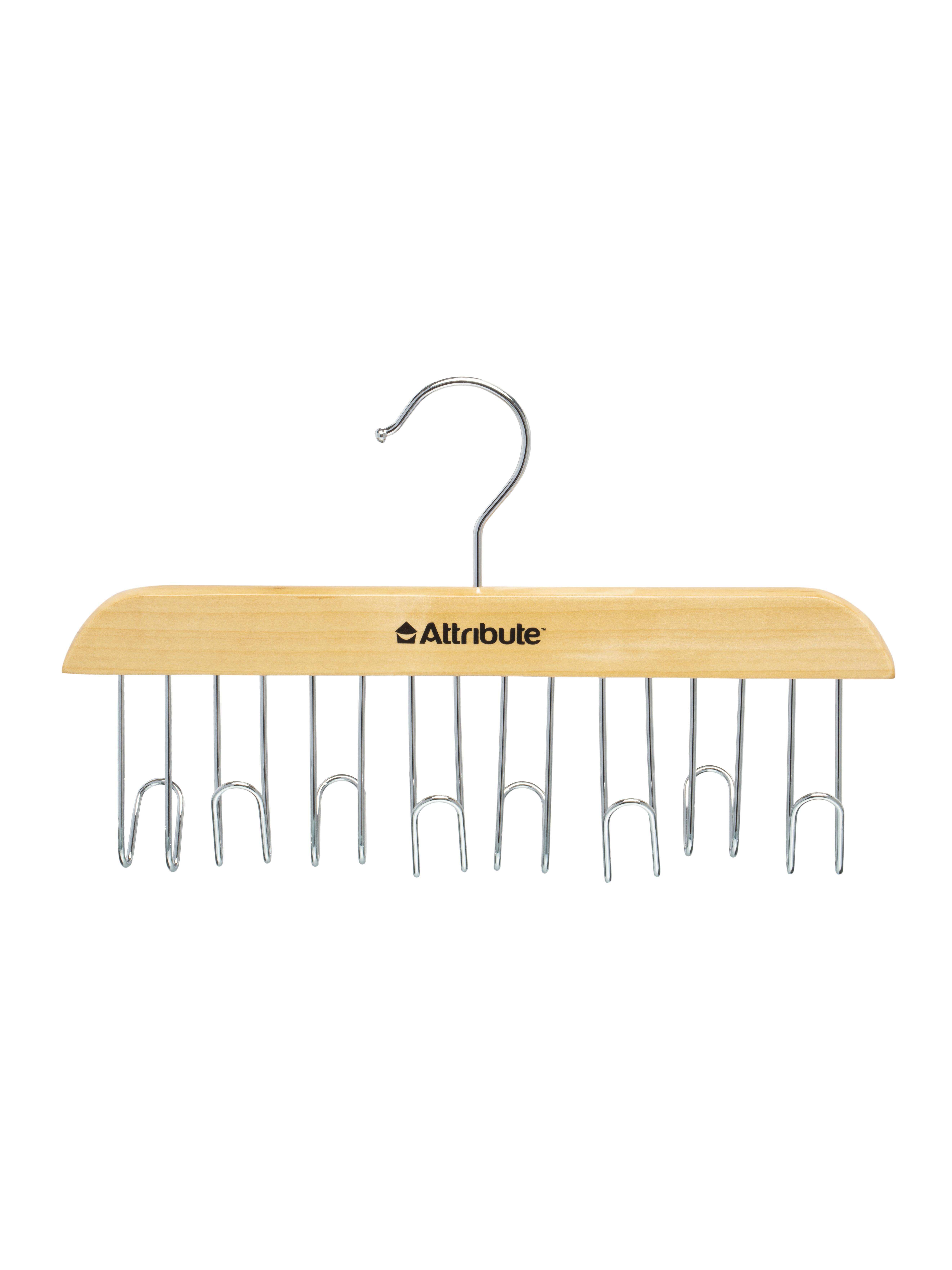 Изображение товара Вешалка для ремней ATTRIBUTE HANGER 1.6x26.5 см из дерева и металла