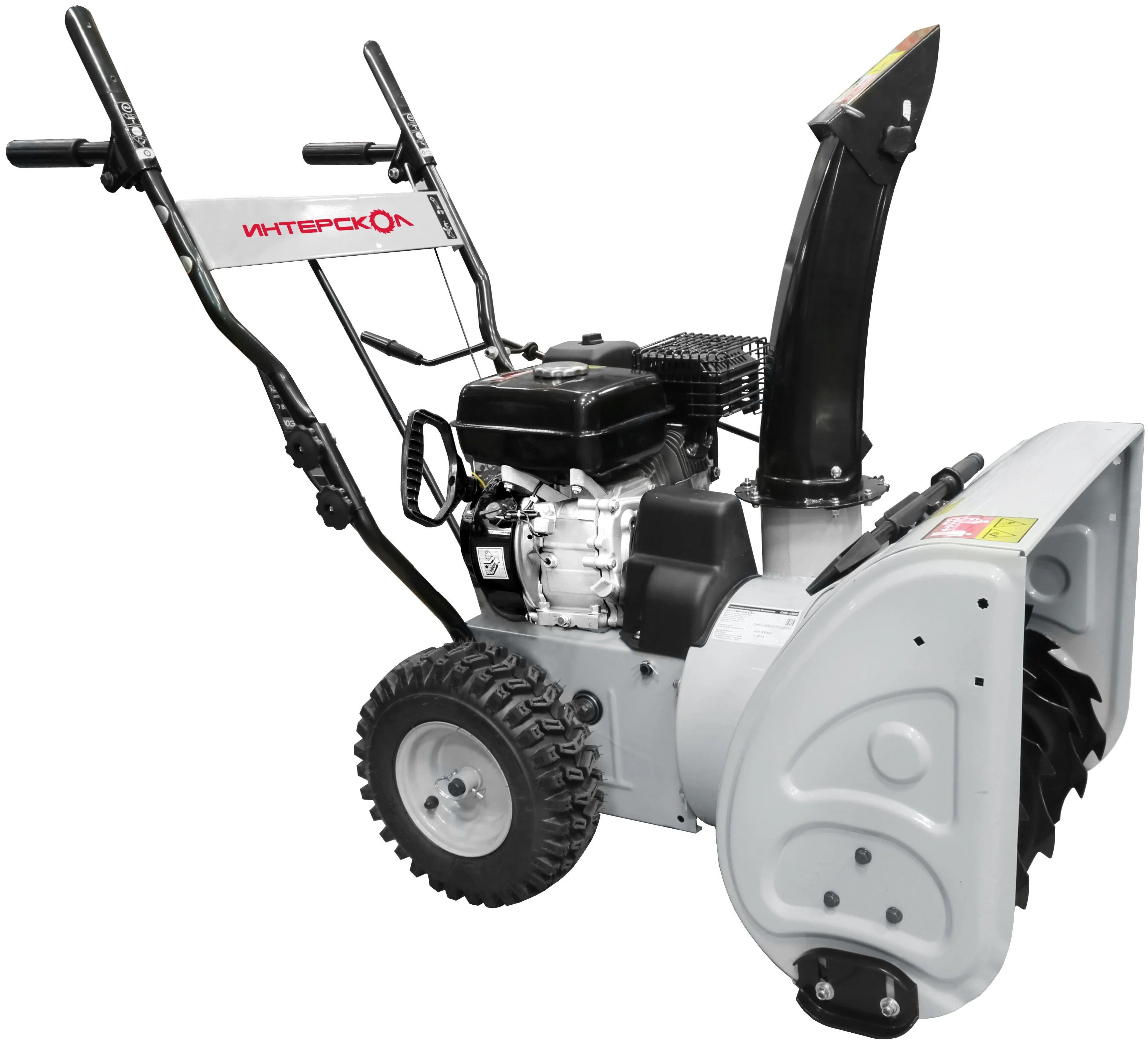 Изображение товара Бензиновый снегоуборщик Интерскол СМБ-650 мощностью 6.5 л.с. с шириной 560 см