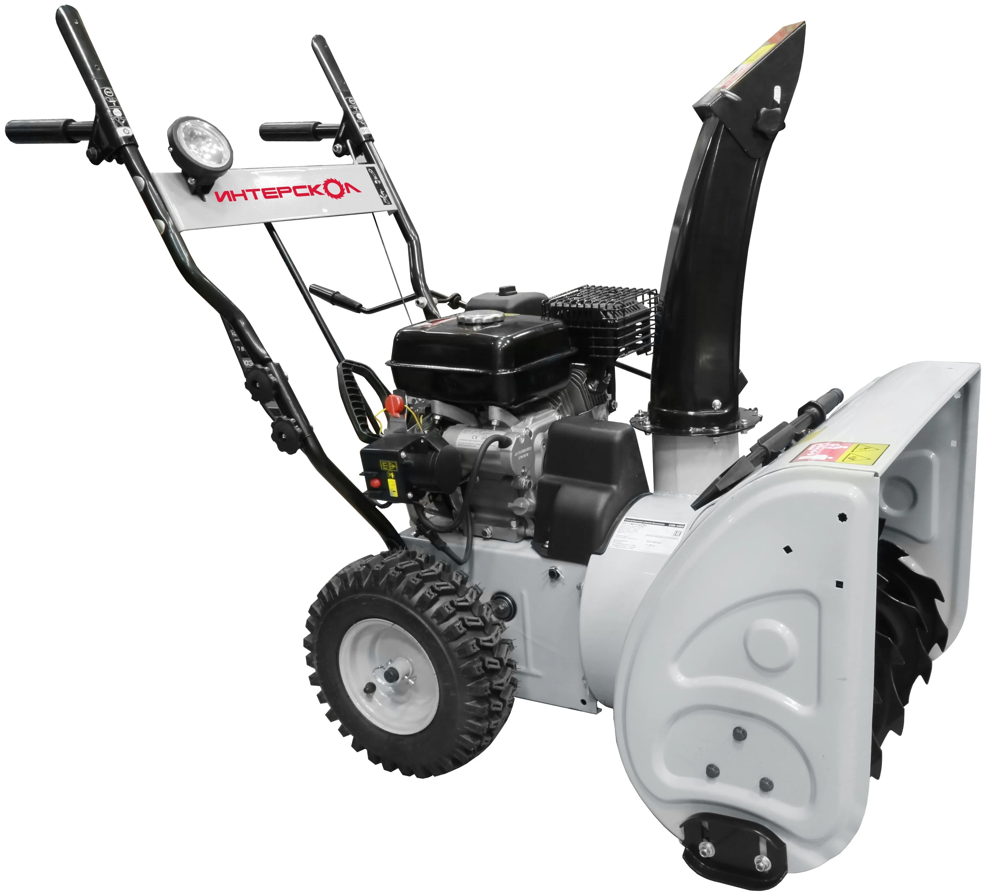 Изображение товара Снегоуборщик бензиновый Интерскол СМБ-650Э 6.5 л.с.