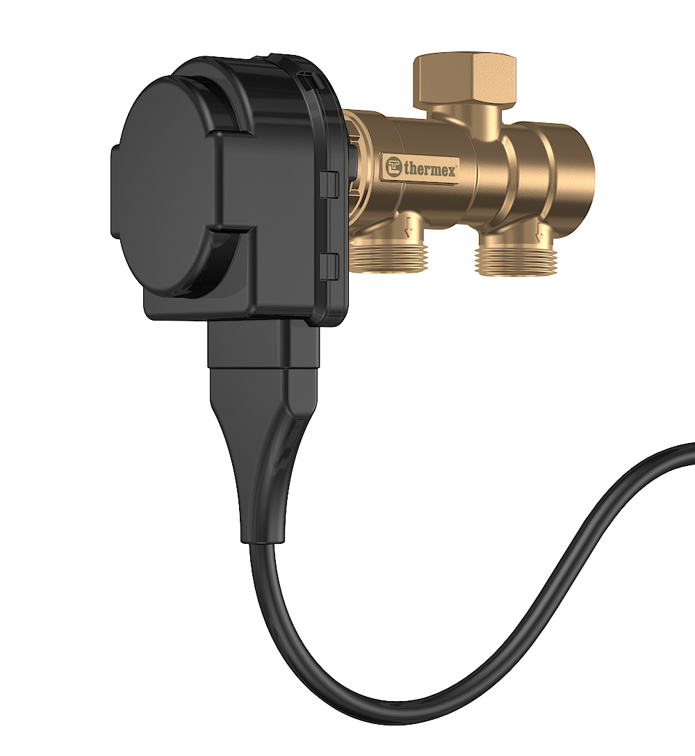 Изображение товара Трехходовой клапан Thermex Dline T с электроприводом для отопления 3/4"