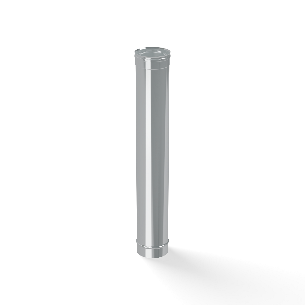 Изображение товара Труба для дымохода Коракс D110 1 м из нержавеющей стали Россия