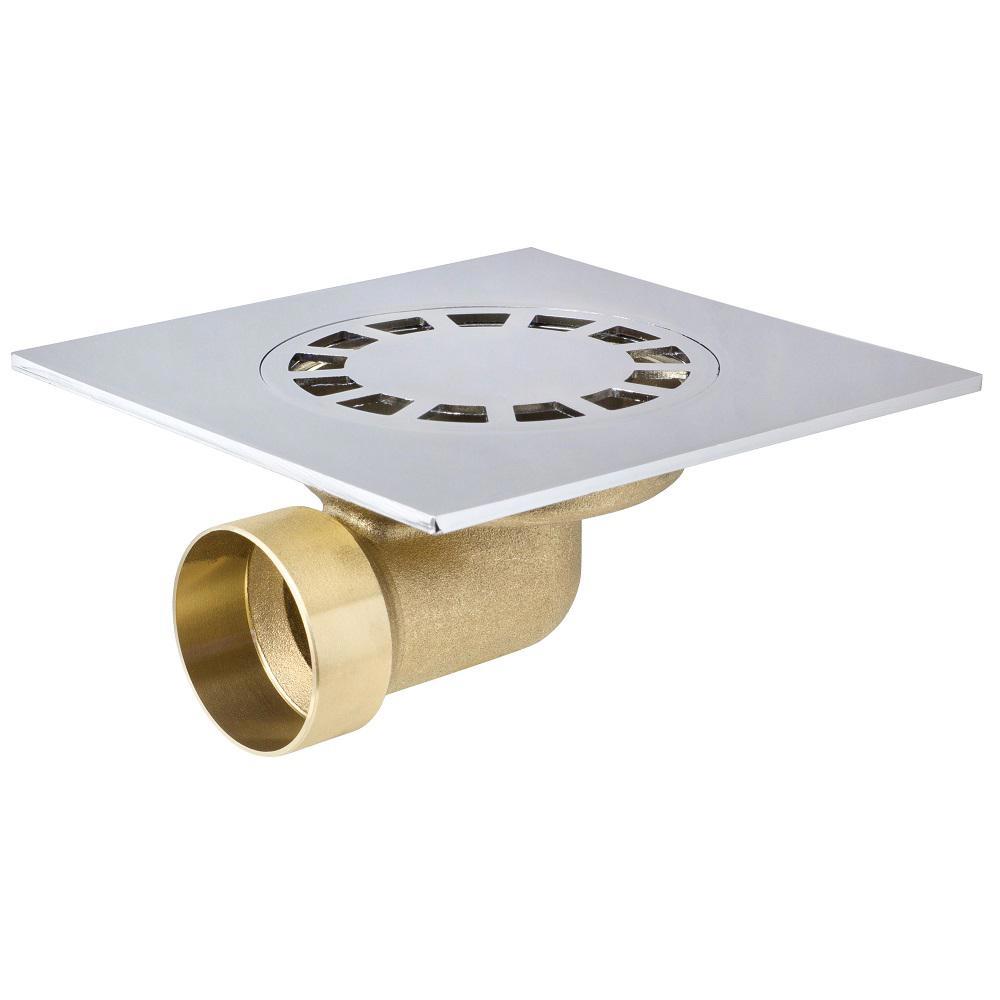 Изображение товара Металлический душевой трап MPF ИС.110004 угловой 50 мм мокрый затвор