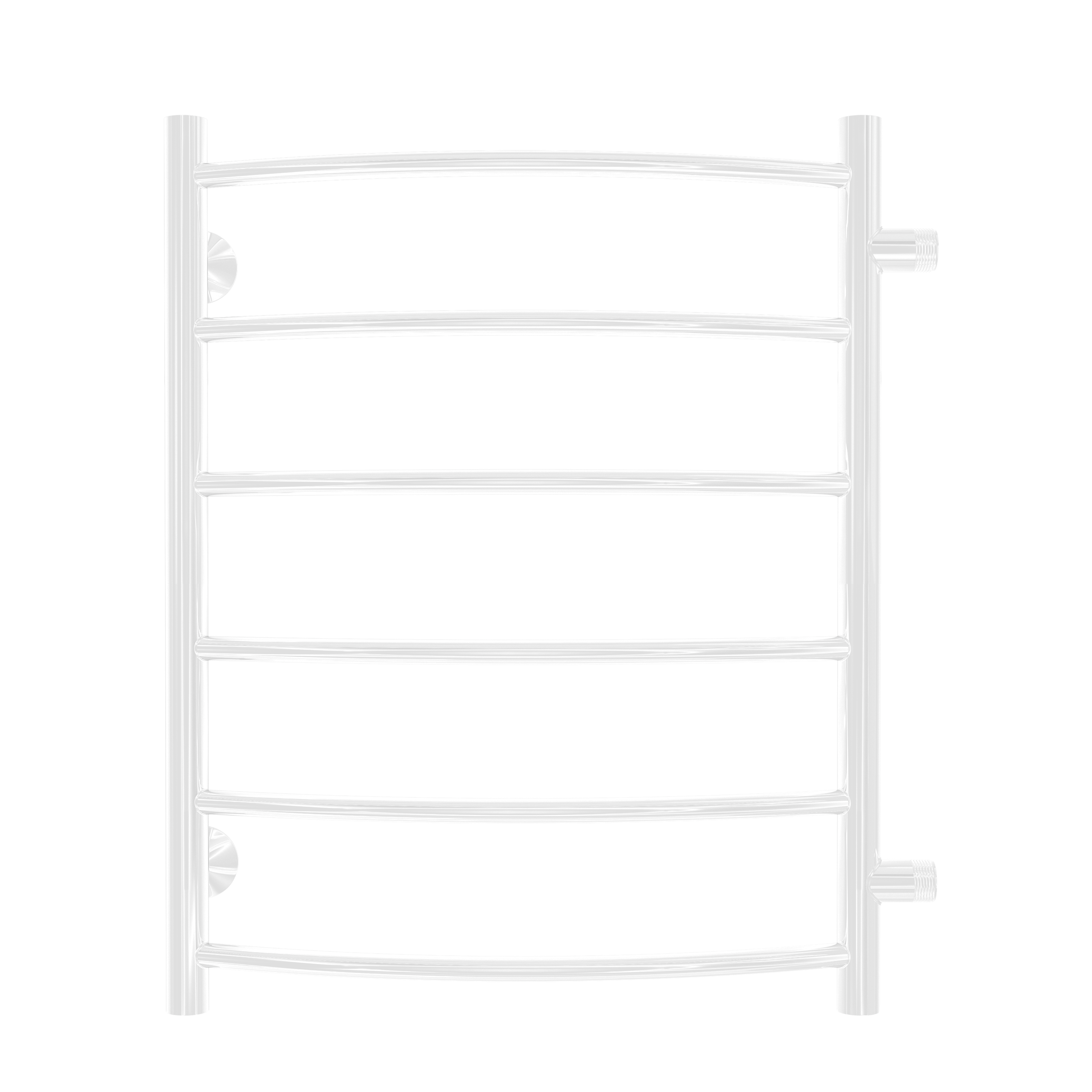 Изображение товара Водяной полотенцесушитель P-образный Вармо Сатурн 3/4" 500x600 мм, цвет белый