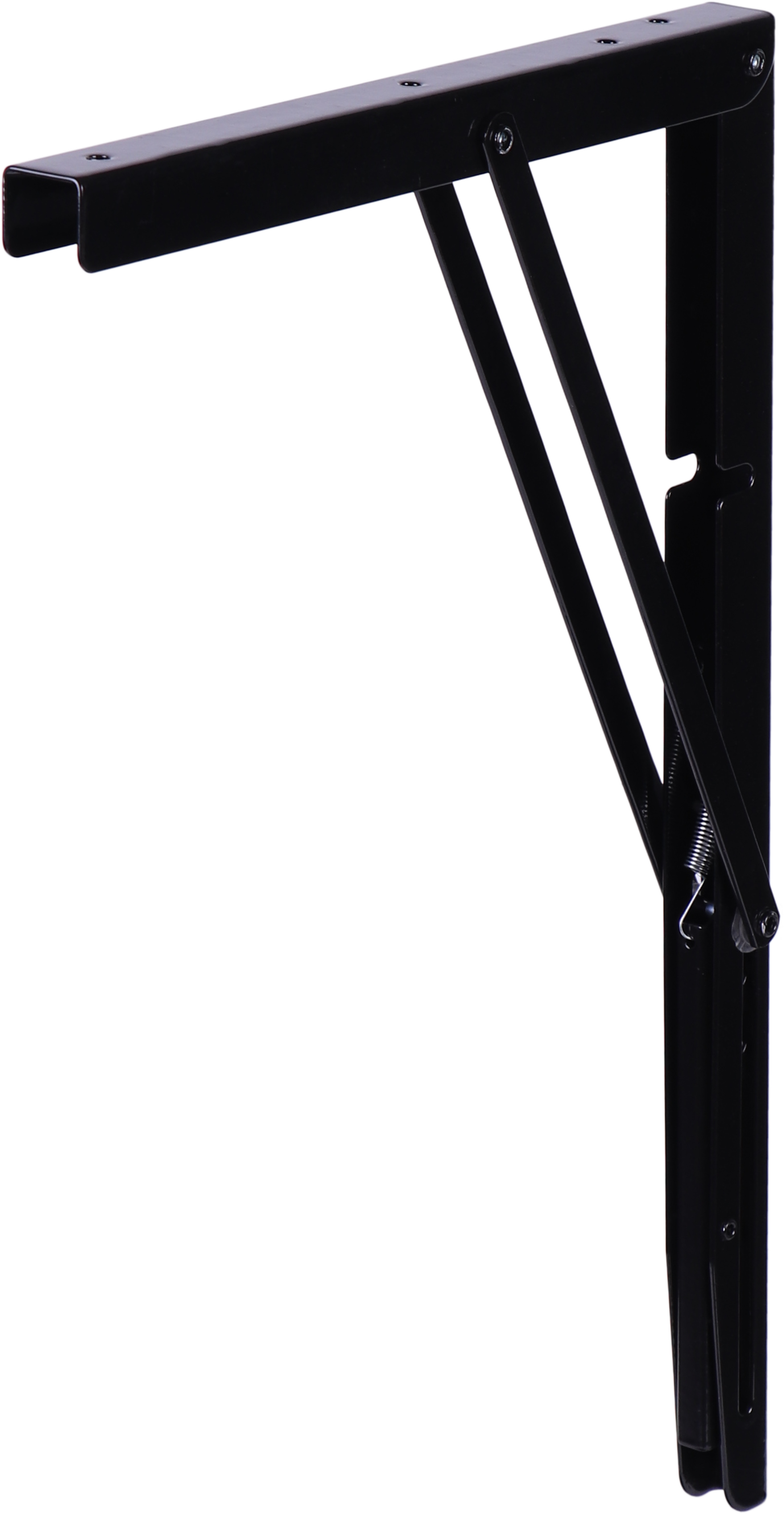 Изображение товара Кронштейн складной Larvij 40x27 см сталь цвет черный