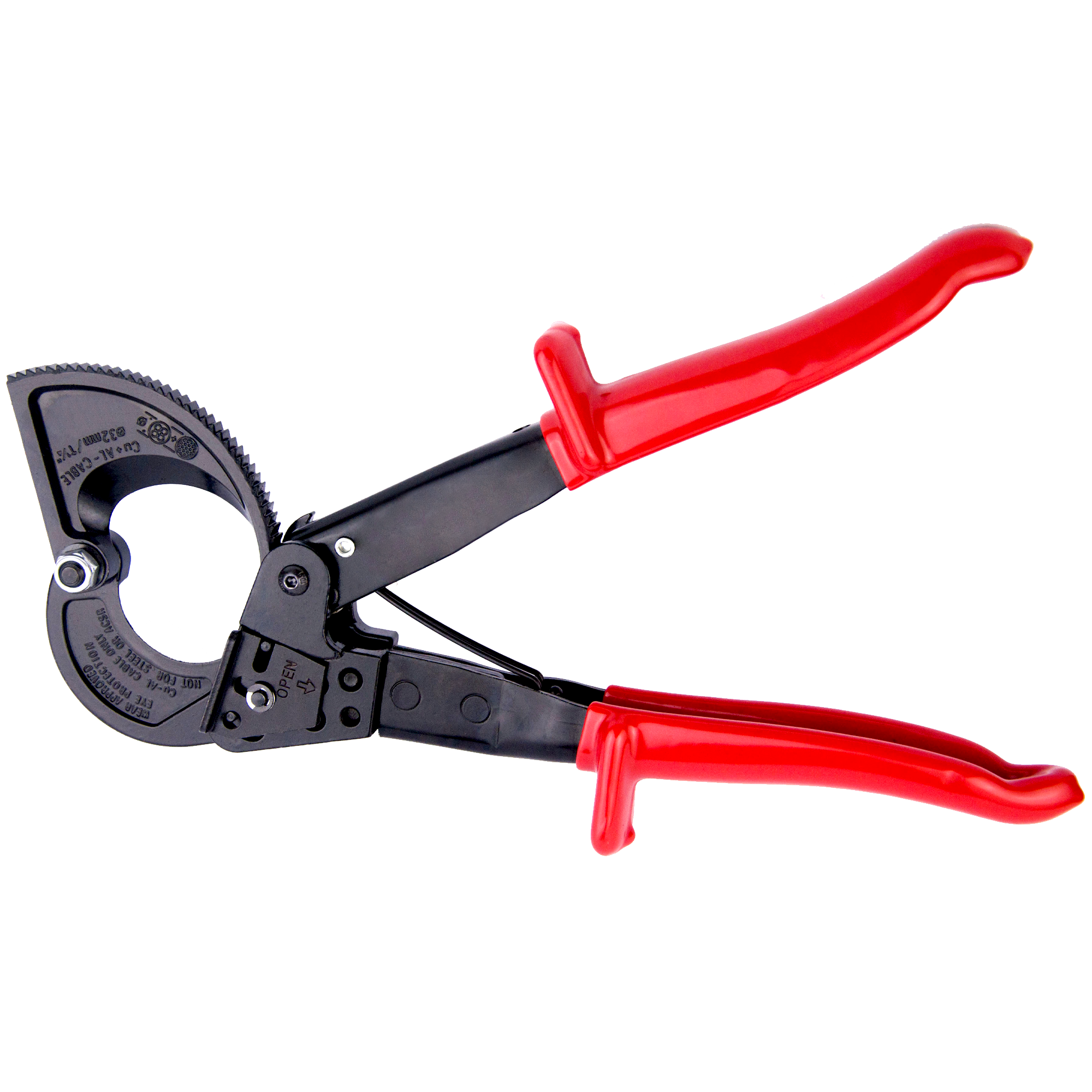 Изображение товара Ножницы секатор для бронированного кабеля 32 мм с храповым механизмом