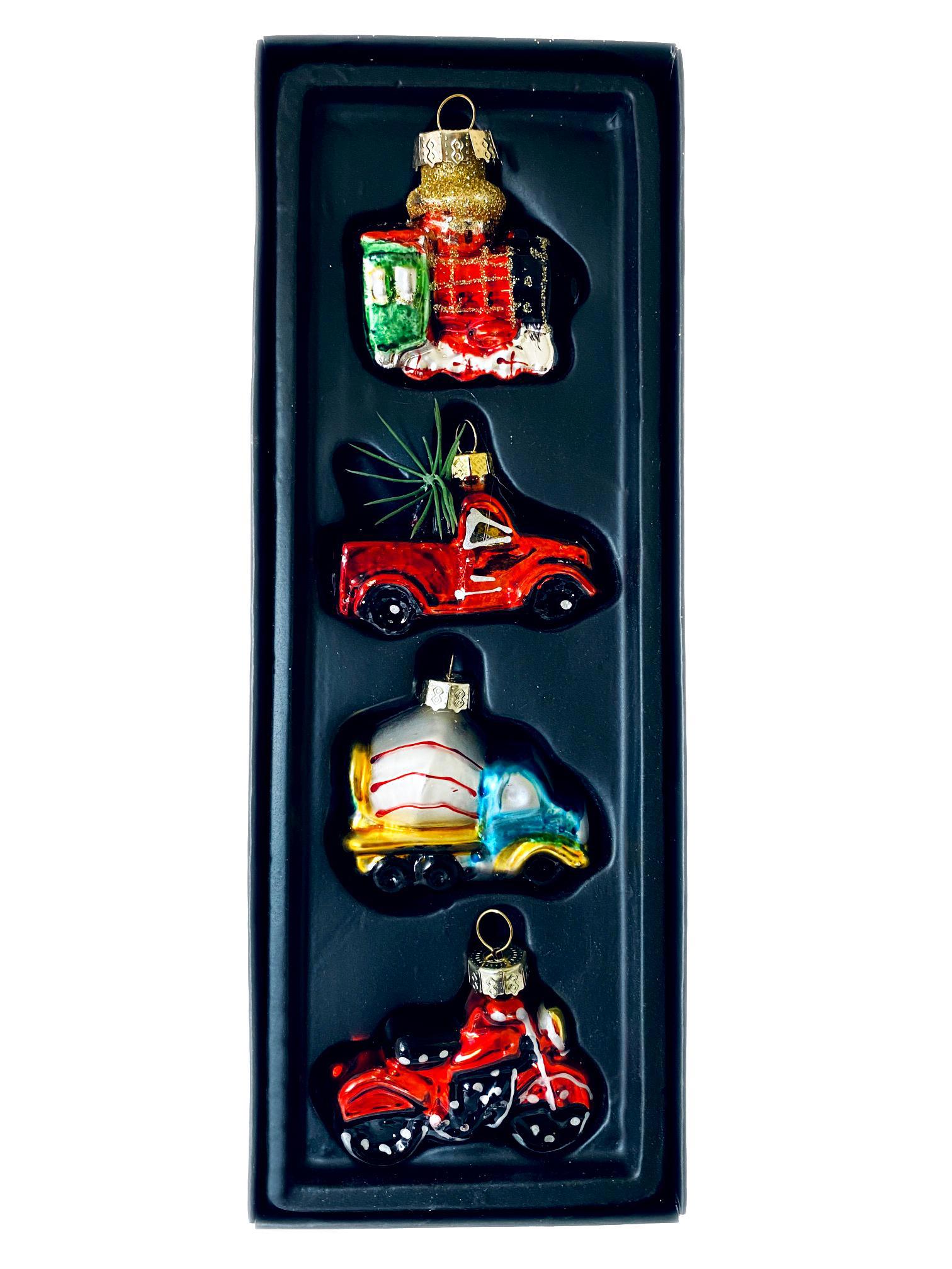 Изображение товара Елочное украшение Магия Праздника MAG1937. набор 4 шт. 5.2*4.5 см