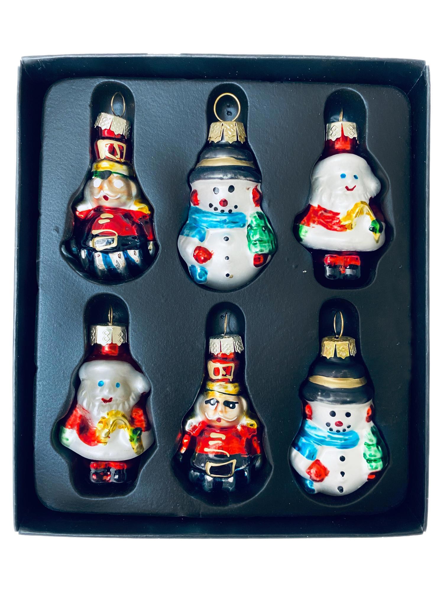 Изображение товара Елочное украшение Магия Праздника MAG1924, набор 6 шт, 3*5 см