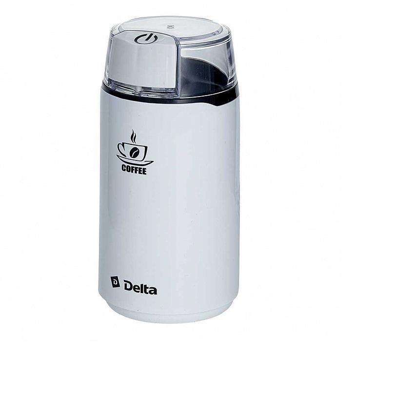 Изображение товара Кофемолка Delta dl-087к 250 Вт белая для кофе и специй