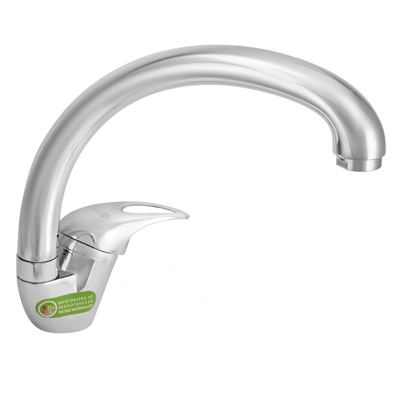 Изображение товара Смеситель для кухни 21 см Juguni Phoenix цвет хром