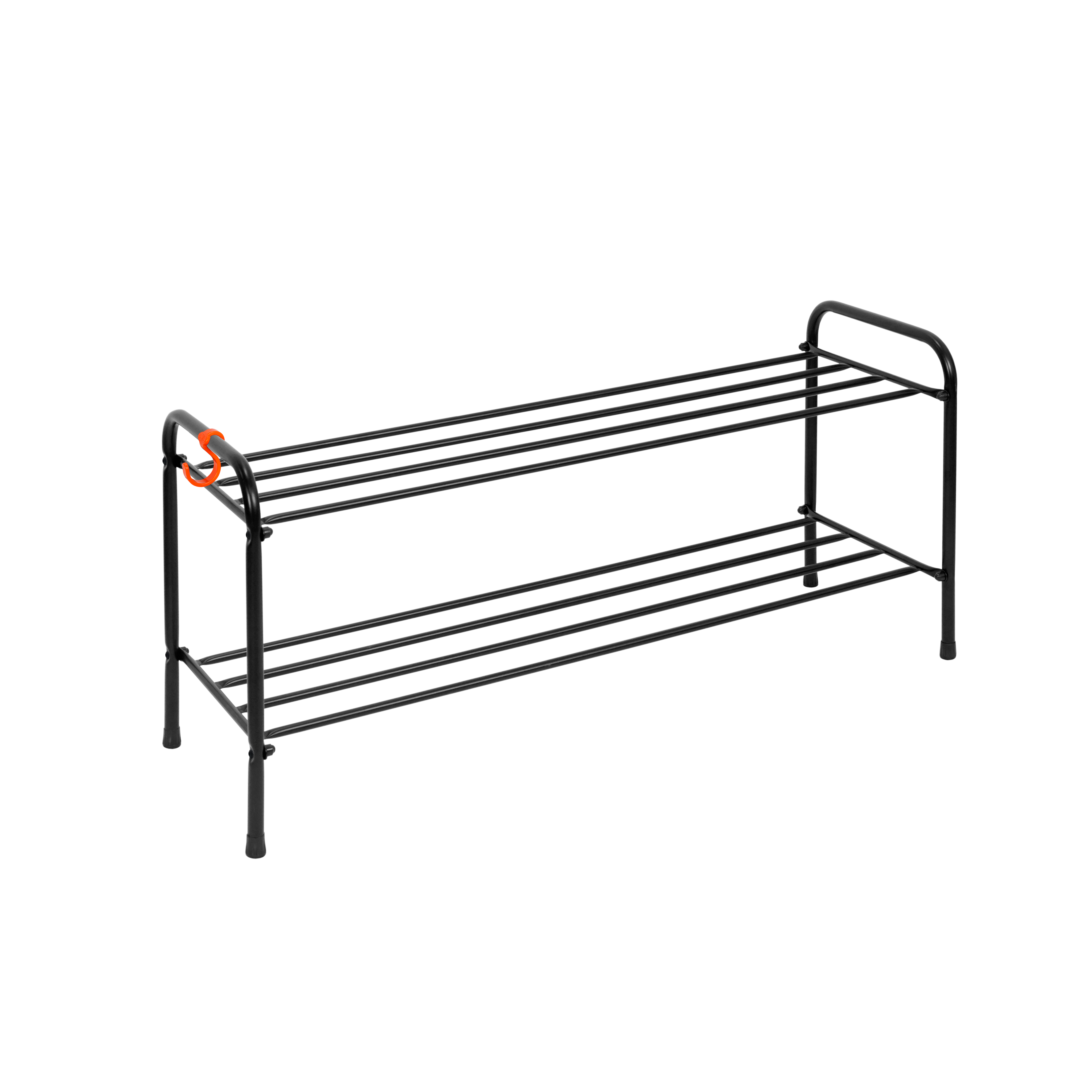 Изображение товара Обувница Зми 87x40x30 см металл черная для хранения обуви