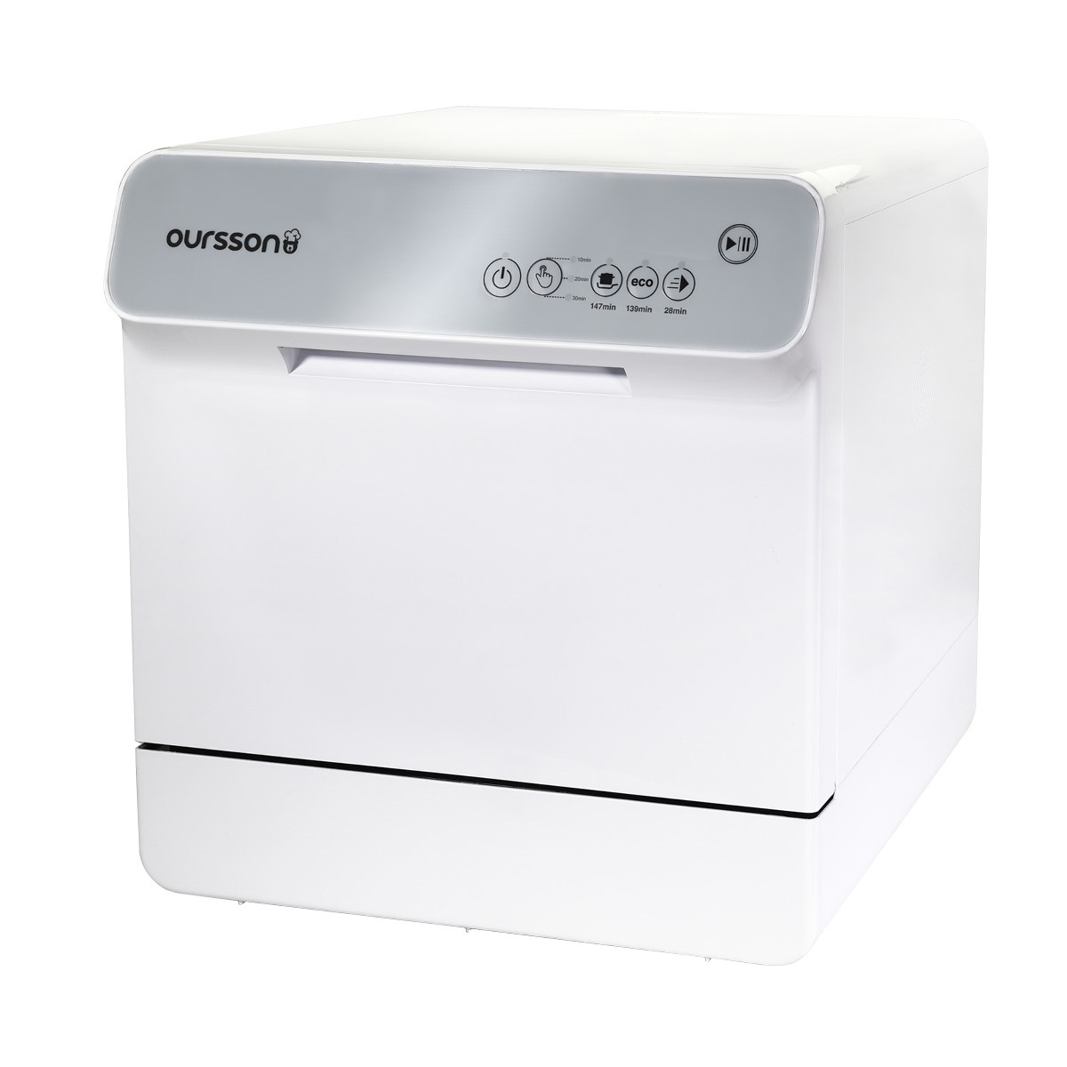 Изображение товара Посудомоечная машина Oursson DW4002TD 41 см 4 программы белый