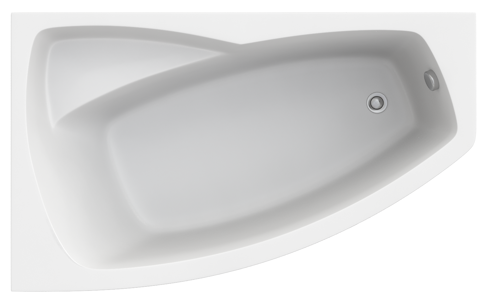 Изображение товара Ванна Рондо акрил 160x95 см угловая левая