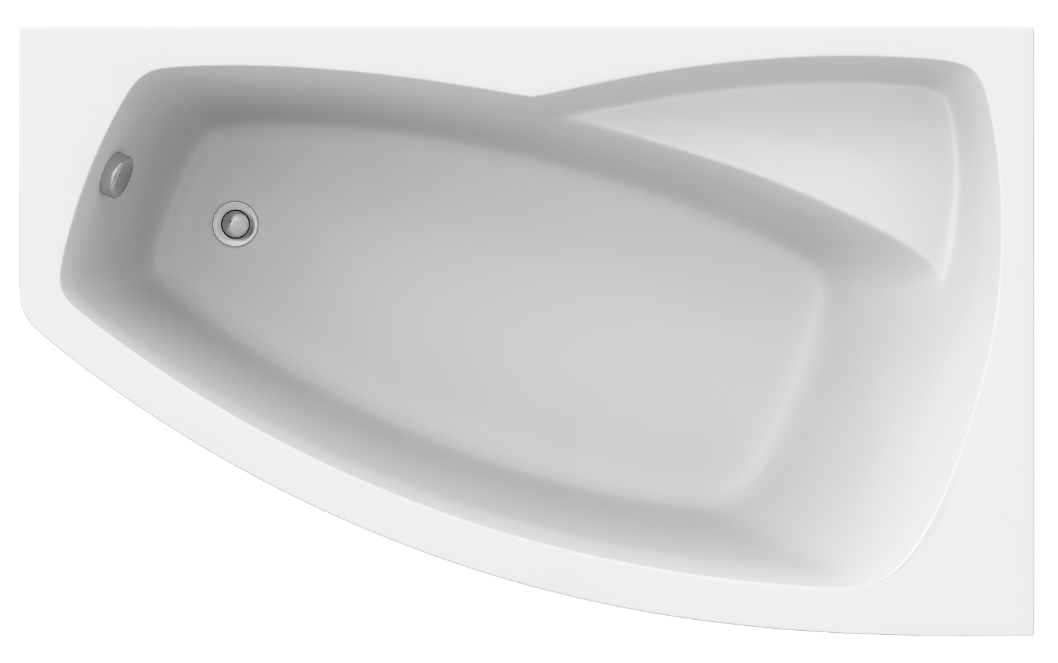 Изображение товара Ванна Рондо акрил 160x95 см угловая правая