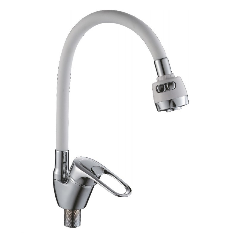 Изображение товара Однорычажный смеситель Cron цвет белый CN4304