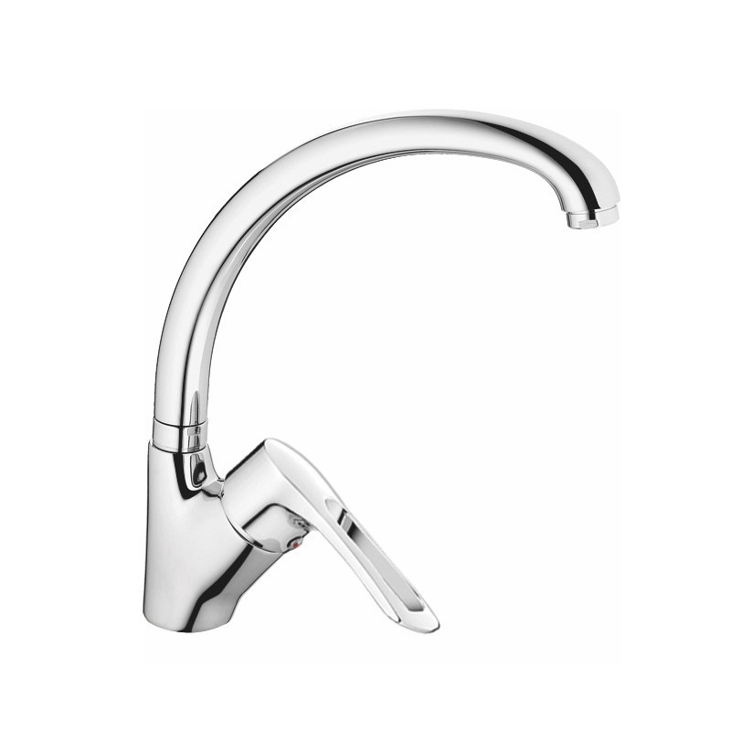 Изображение товара Смеситель Cron CN4166 Однорычажный хром с поворотным изливом