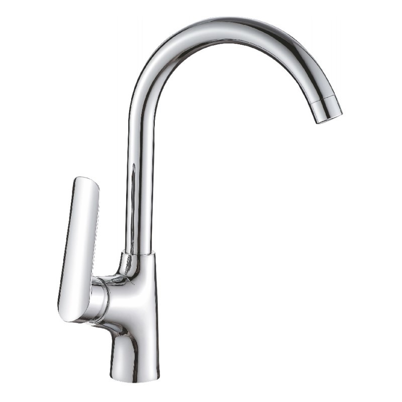 Изображение товара Cron CN70521: однорычажный настольный смеситель хром, водосбережение