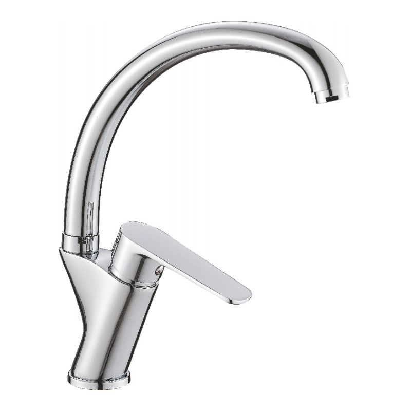 Изображение товара Cron CN70523 однорычажный кухонный хромированный смеситель