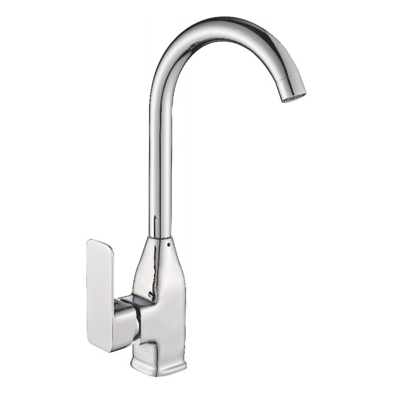 Изображение товара Однорычажный смеситель Cron цвет хром CN70129 Изображение товара Однорычажный смеситель Cron цвет хром CN70129