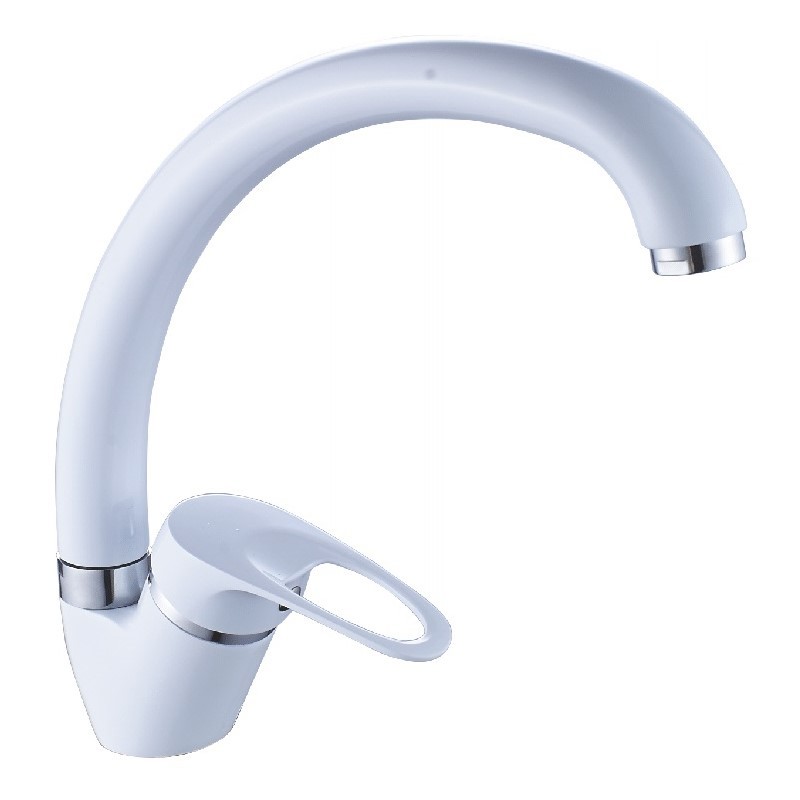 Изображение товара Однорычажный смеситель Cron цвет белый CN4113-8