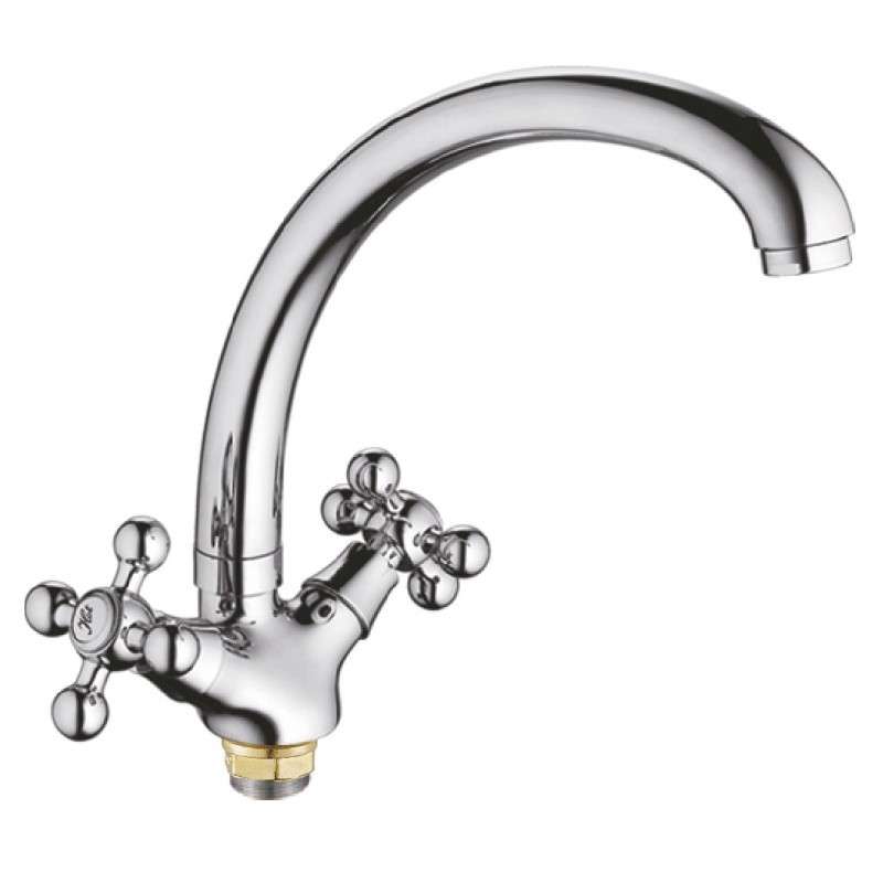 Изображение товара Двухвентильный смеситель Cron цвет хром CN4219-2