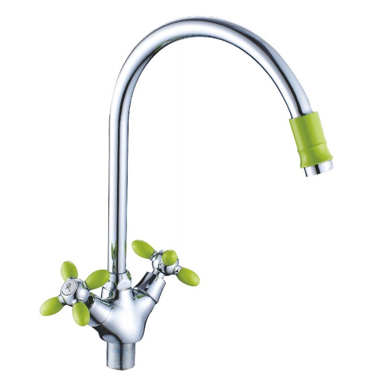 Изображение товара Двухвентильный смеситель Cron цвет зеленый CN46127-12