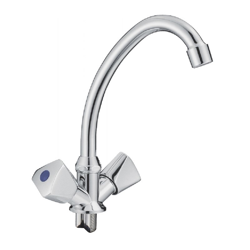 Изображение товара Двухвентильный смеситель Cron цвет хром CN4011-2