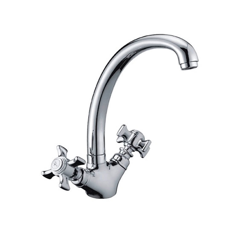 Изображение товара Двухвентильный смеситель Haiba цвет хром HB4724