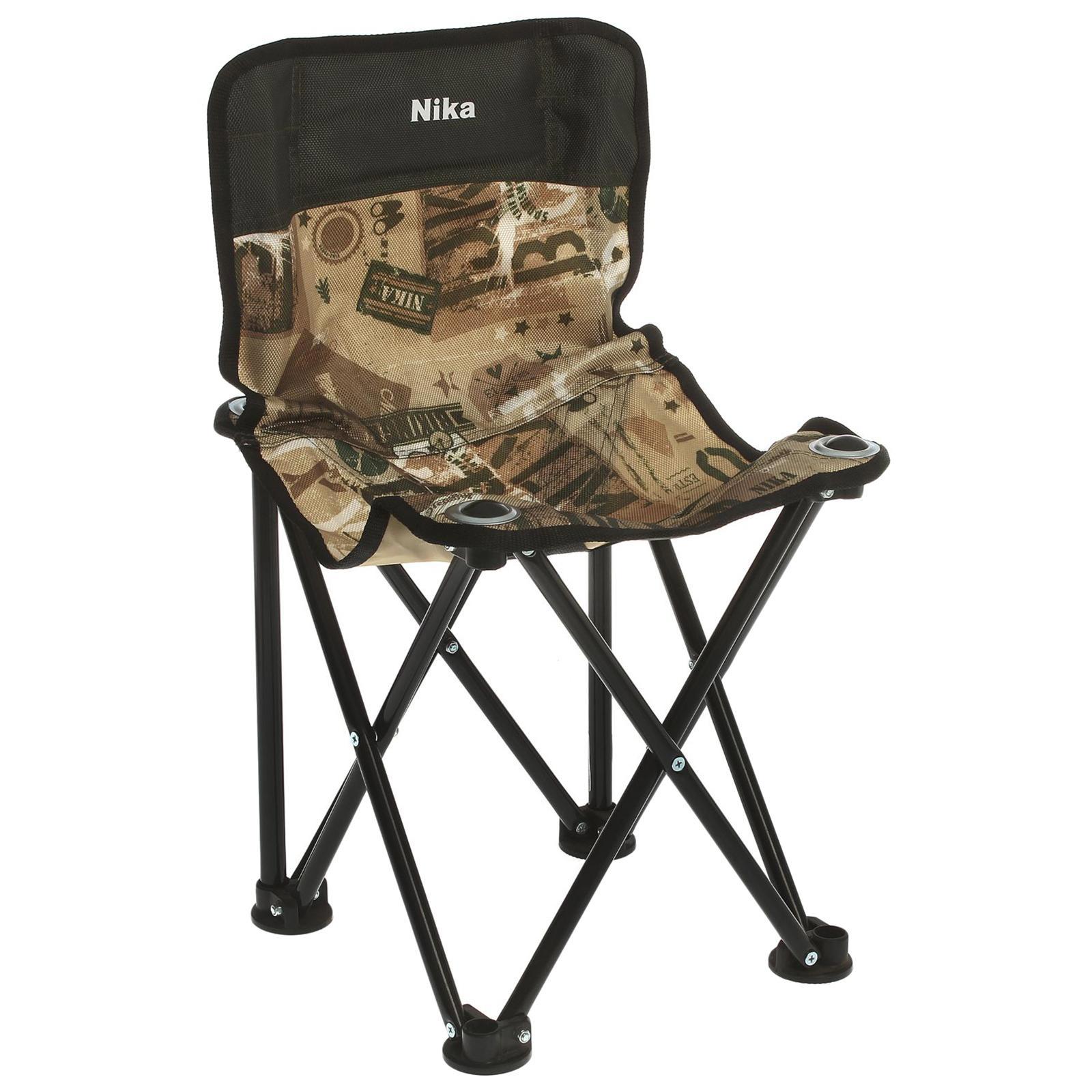 Изображение товара Стул Nika Металл-пластик цвет хаки 1432315