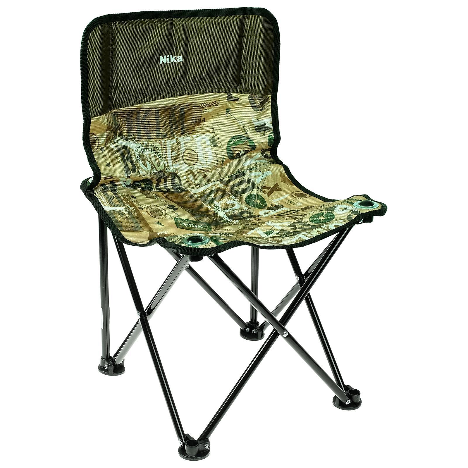 Изображение товара Стул Nika Металл-пластик цвет хаки 1432316