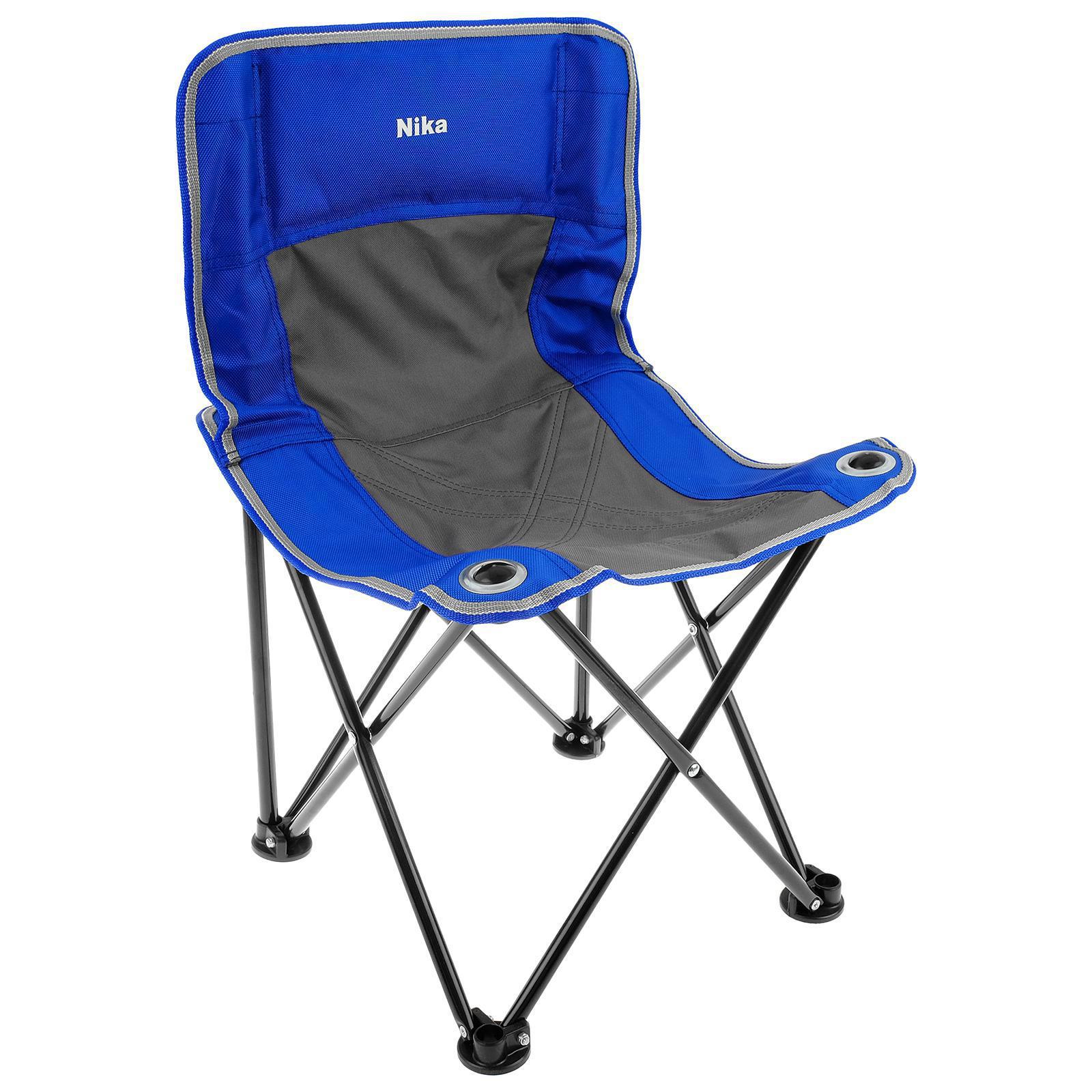 Изображение товара Стул Nika Металл-пластик цвет синий для дачи