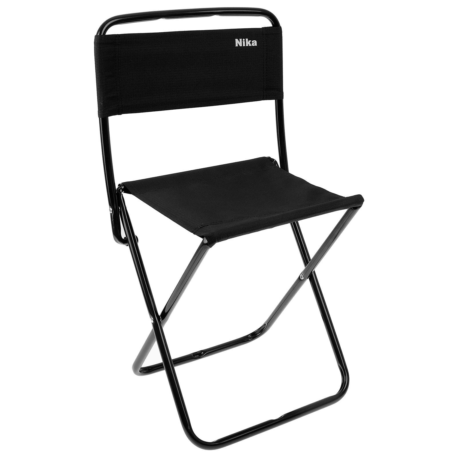 Изображение товара Стул Nika Металл-пластик цвет черный 825585