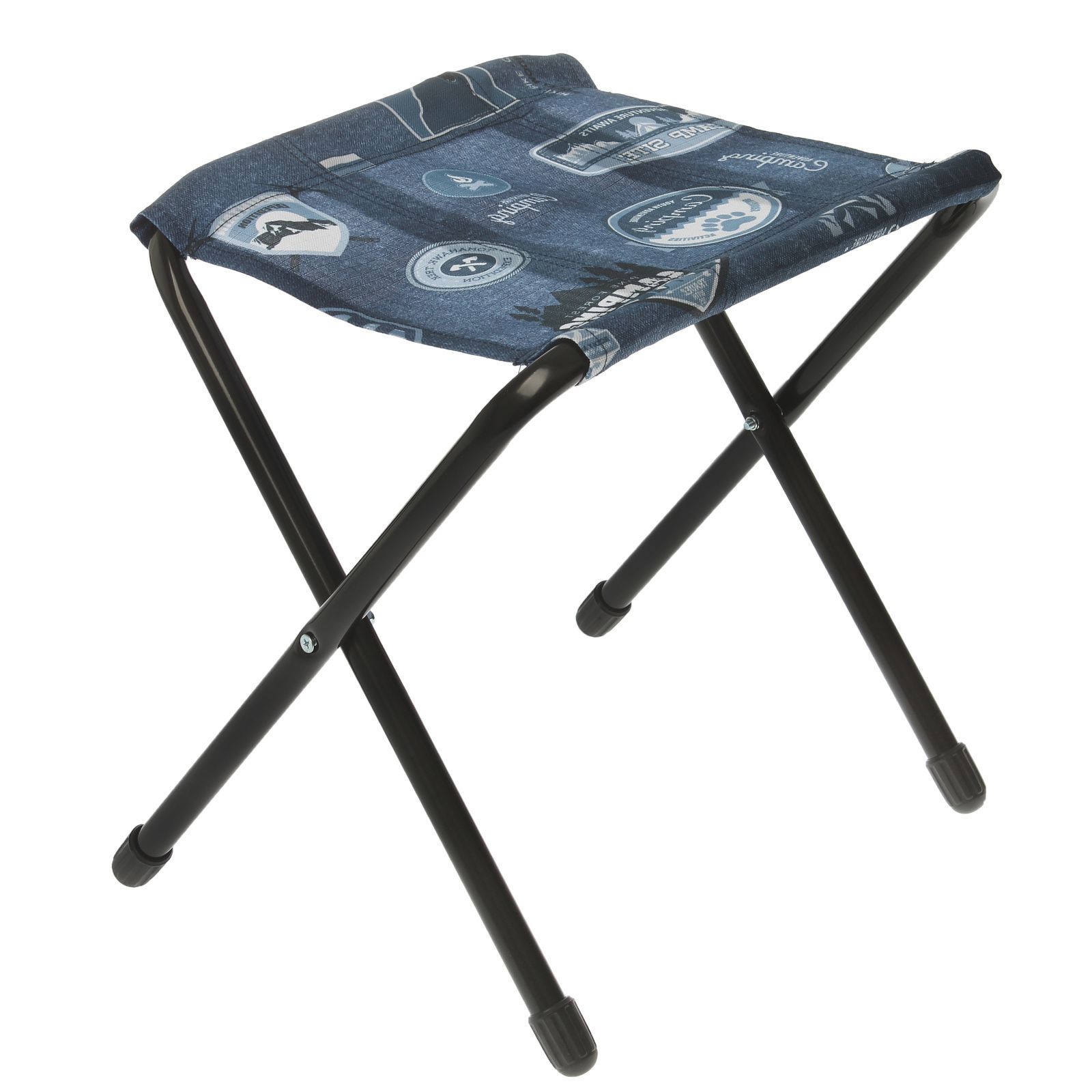 Изображение товара Складной садовый табурет Nika металл-пластик компактный легкий и прочный