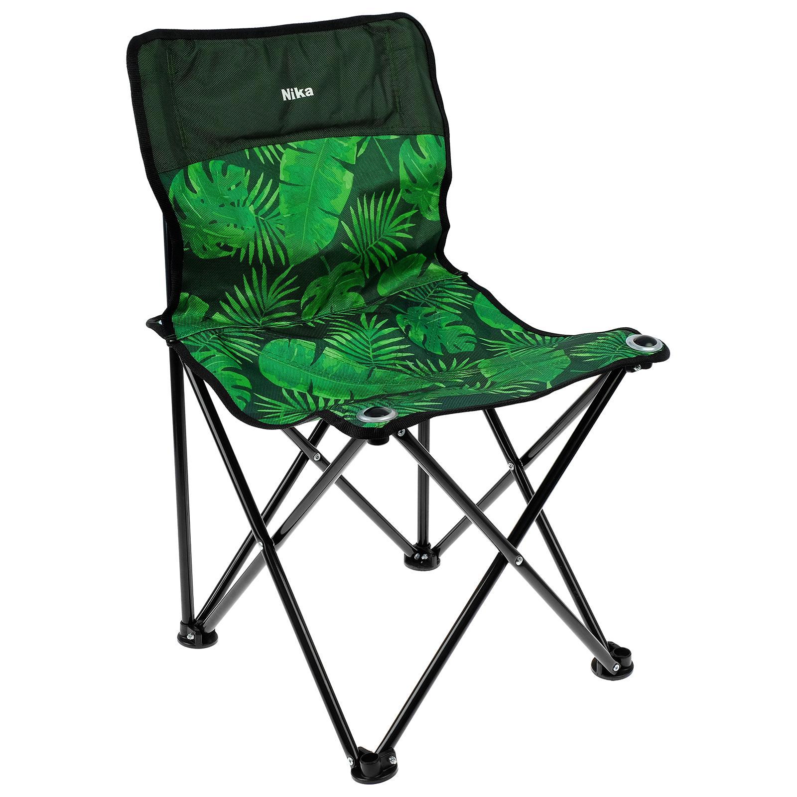 Изображение товара Стул Nika металл-пластик складной садовый для отдыха